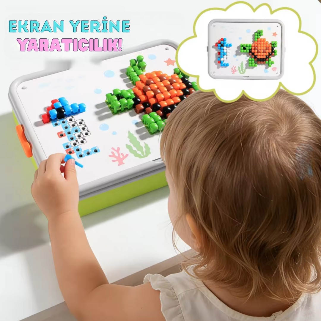 3D Mozaik Mantar Yapboz Seti