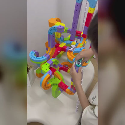 Manyetik Raylı Tren Seti (105 Parça)